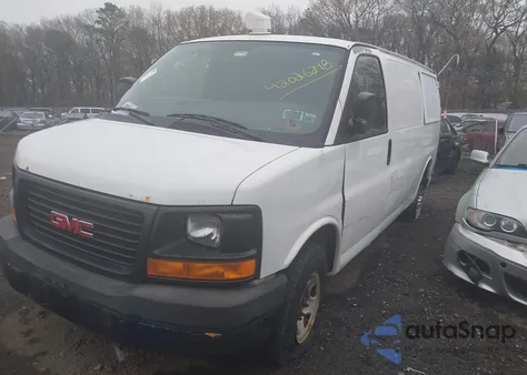 2011 GMC Savana 3500 Work Van from USA, damaged, VIN 1GTZ7TFG6B1184611